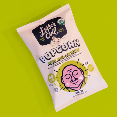 Avocado-licious Organic Popcorn