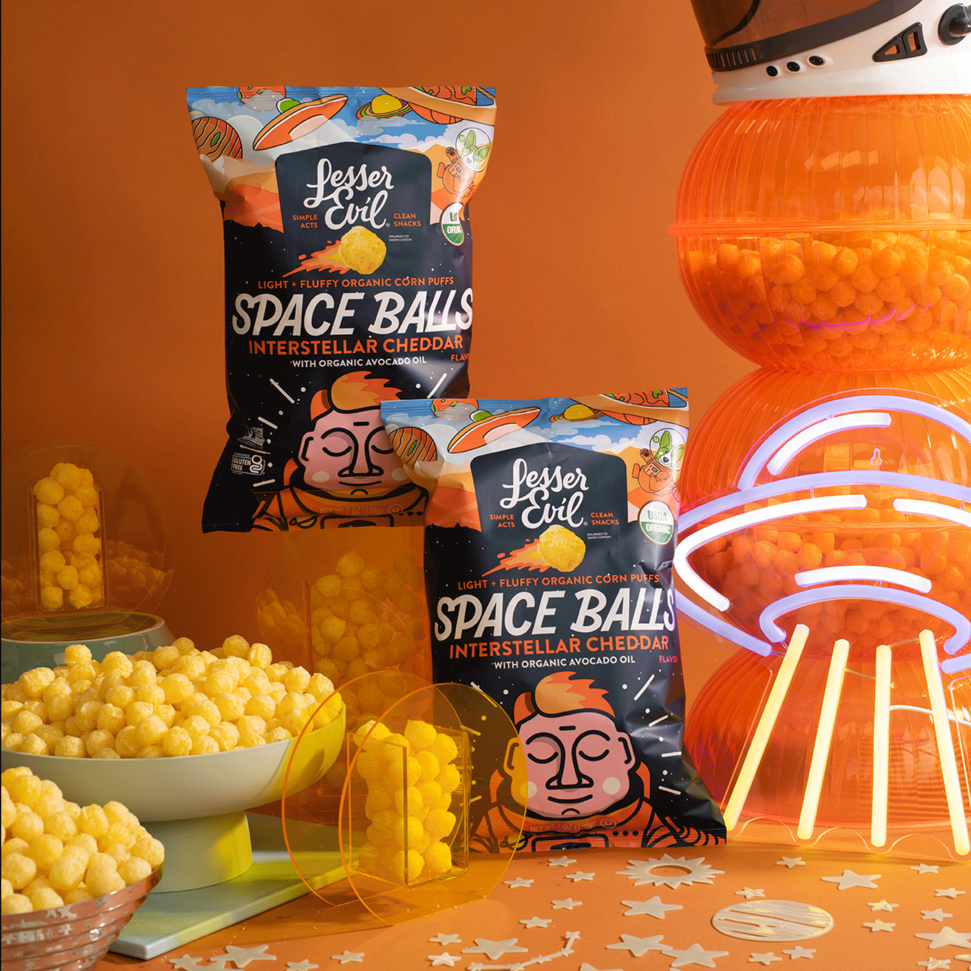 Interstellar Cheddar Organic Organic Balls