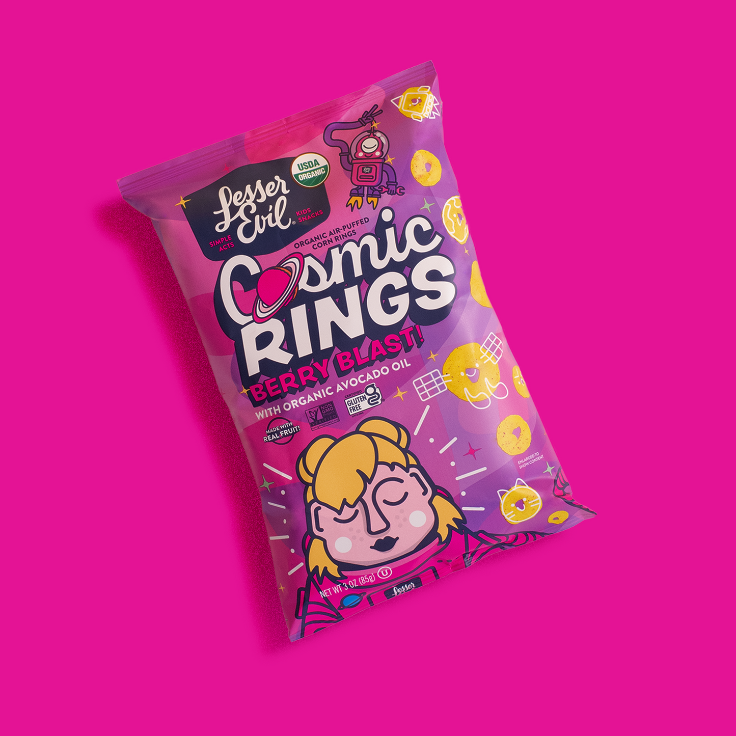 Berry Blast Cosmic Ring Snacks