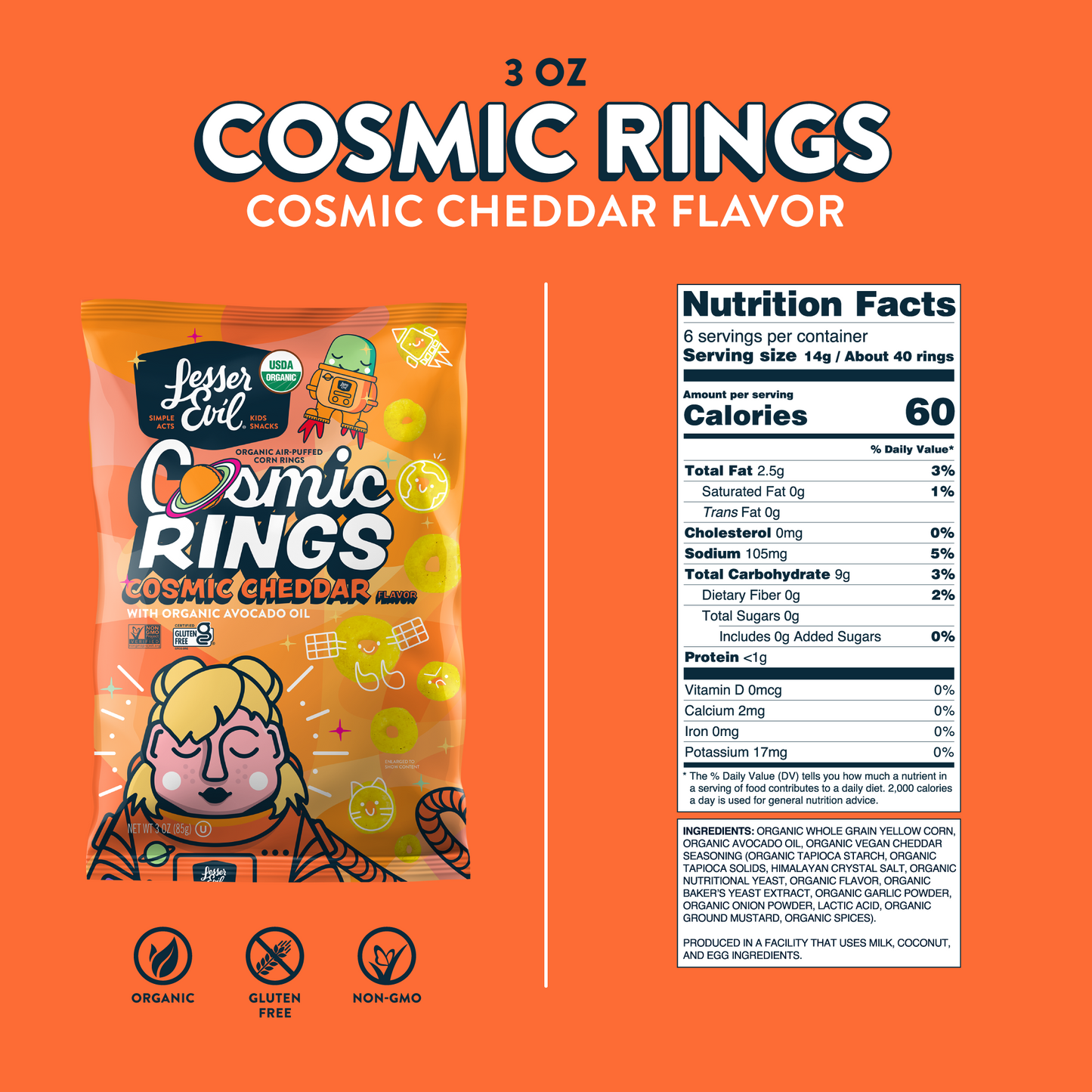 Cosmic Cheddar Ring Snacks
