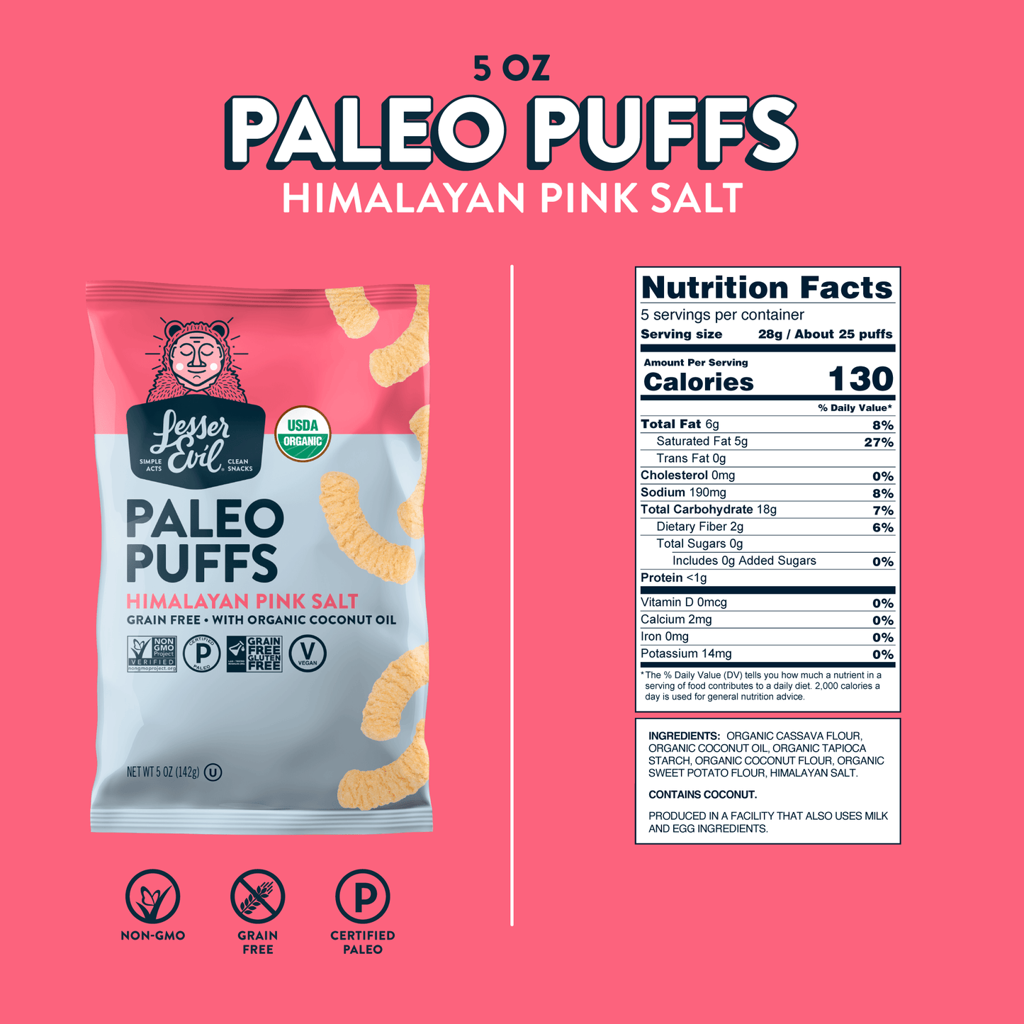 Himalayan Pink Salt Paleo Puffs
